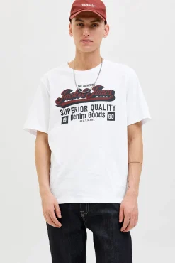 T-shirt com logo grande