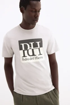 T-shirt com logo grande