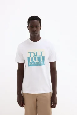 T-shirt com logo grande