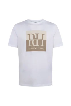 T-shirt com logo grande