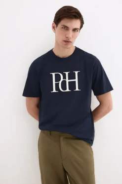 T-shirt com logo grande