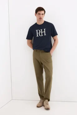 T-shirt com logo grande