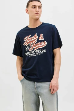 T-shirt com logo grande