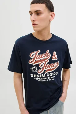 T-shirt com logo grande