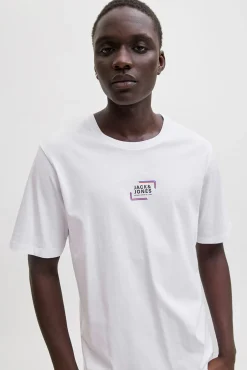T-shirt com logo na frente
