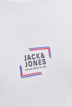 T-shirt com logo na frente