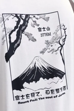 T-shirt de alças com estampado nas costas