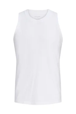 T-shirt de alças com estampado nas costas