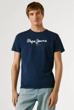 T-shirt de manga curta com logo