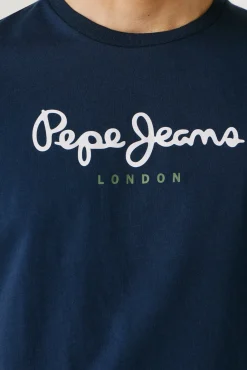 T-shirt de manga curta com logo