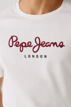 T-shirt de manga curta com logo