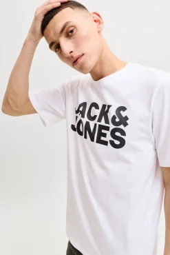 T-shirt de manga curta com logo