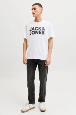 T-shirt de manga curta com logo