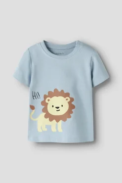T-shirt de manga curta de bebé