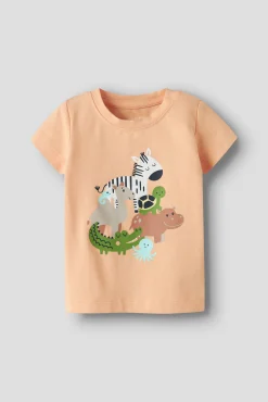 T-shirt de manga curta de bebé