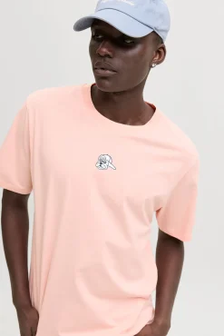 T-shirt de manga curta estampada