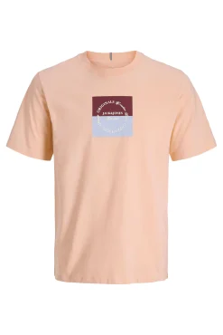T-shirt de manga curta estampada