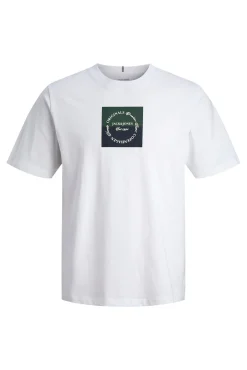 T-shirt de manga curta estampada