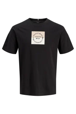 T-shirt de manga curta estampada