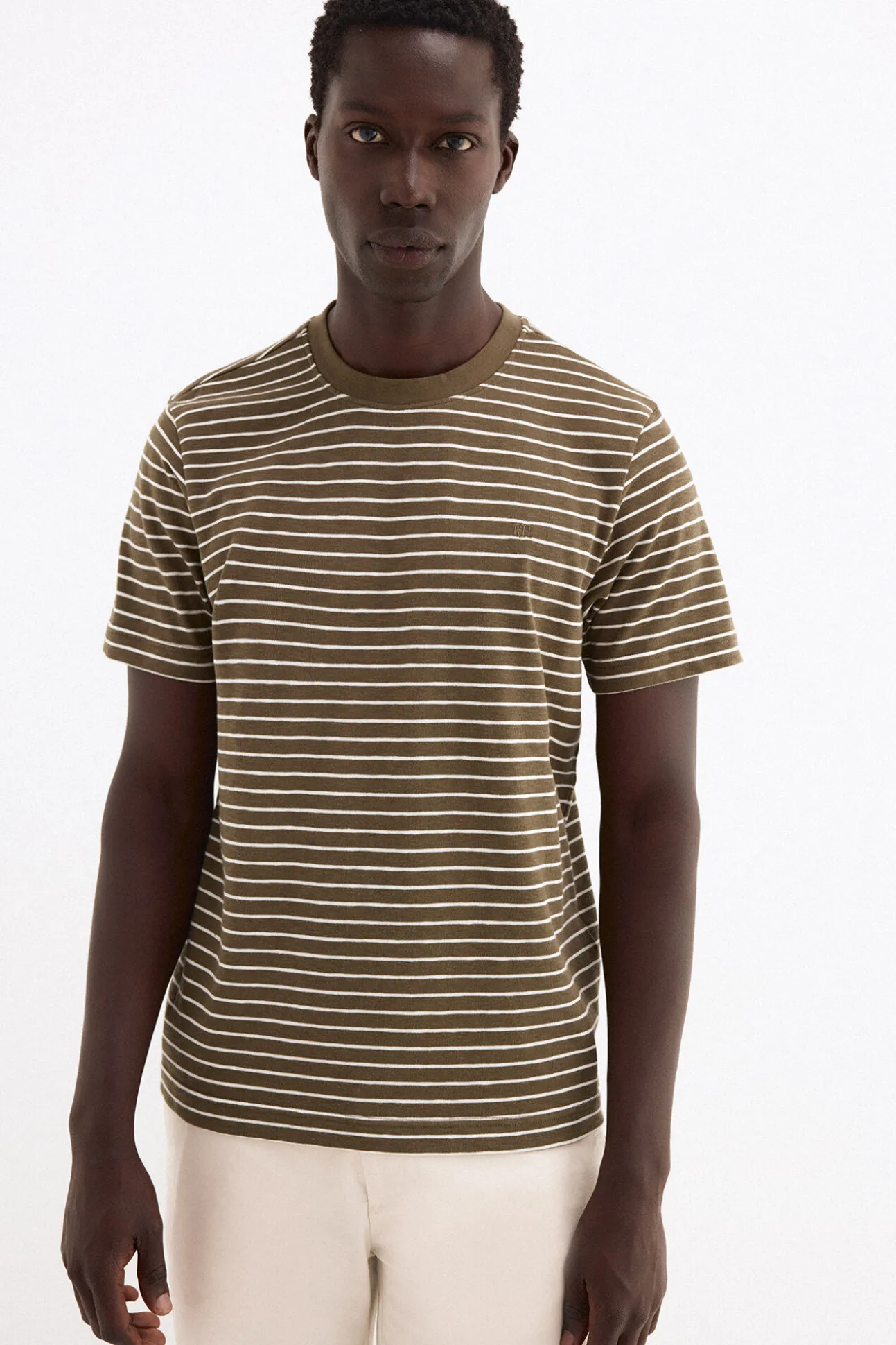 T-shirt de riscas