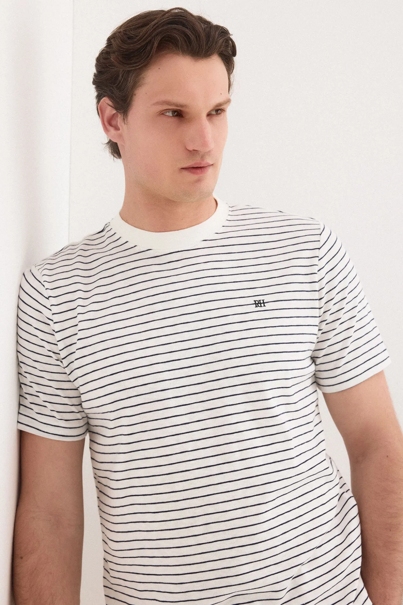 T-shirt de riscas