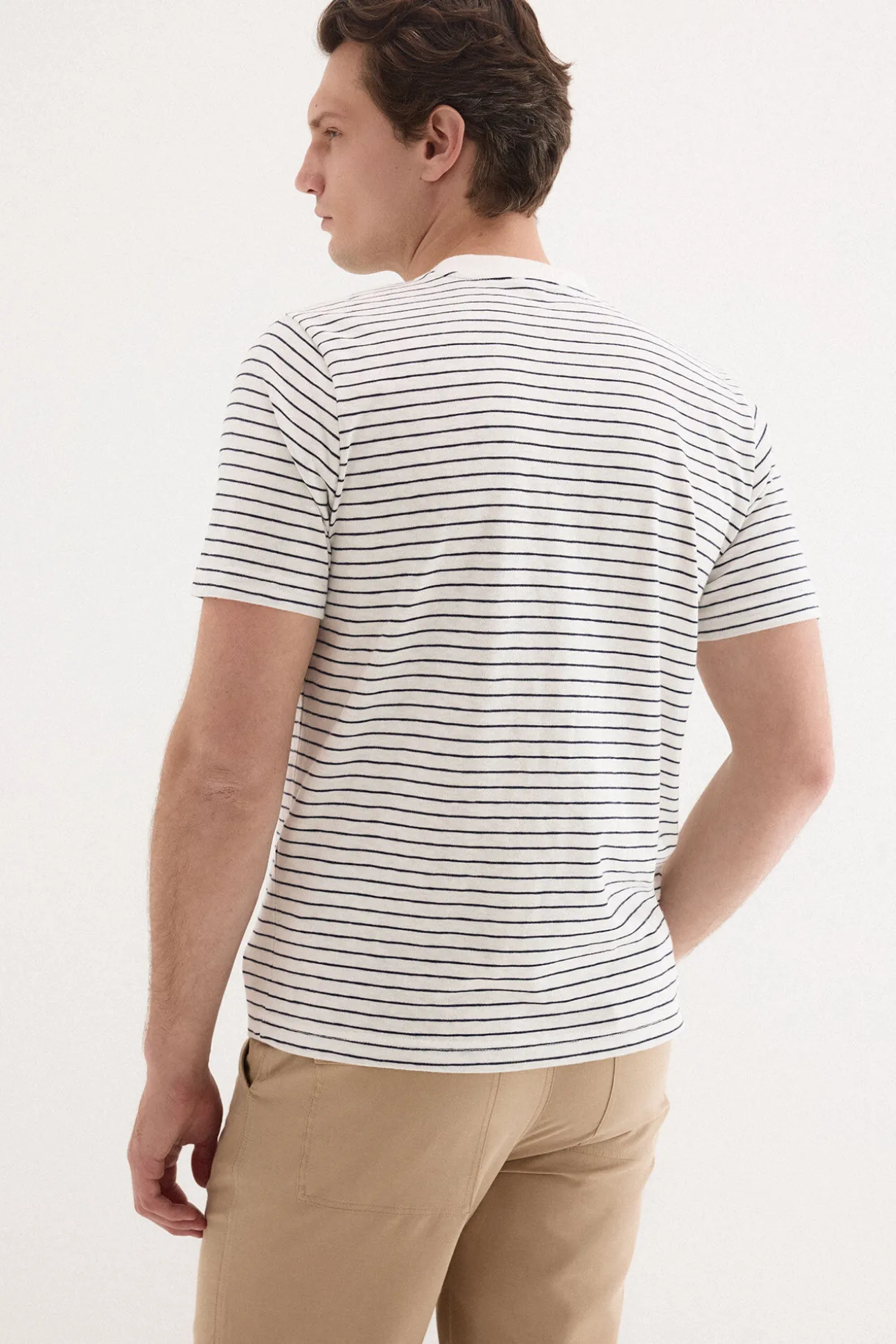 T-shirt de riscas