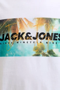 T-shirt em algodão estampada