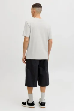 T-shirt em algodão estampada