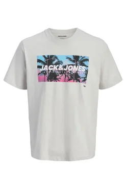 T-shirt em algodão estampada