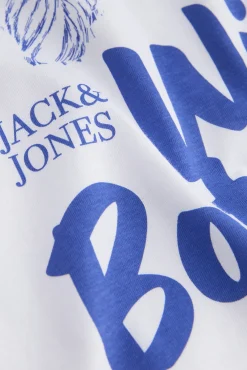T-shirt em algodão estampada
