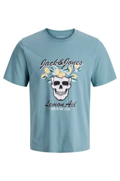 T-shirt em algodão estampada