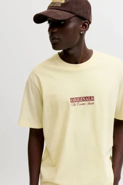 T-shirt em algodão estampada