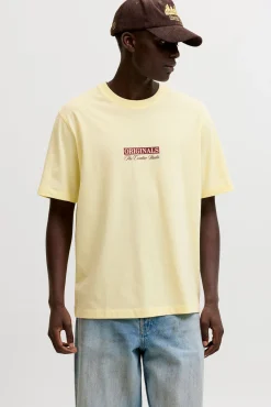 T-shirt em algodão estampada
