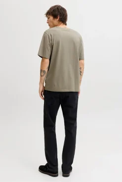 T-shirt em algodão estampada