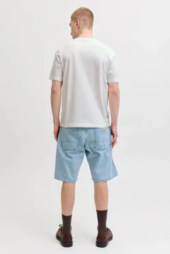 T-shirt estampada em algodão