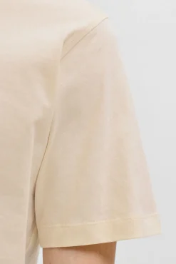 T-shirt estampada em algodão