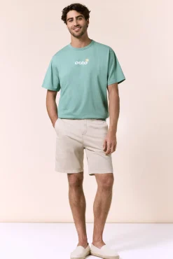 T-shirt gráfica lavada