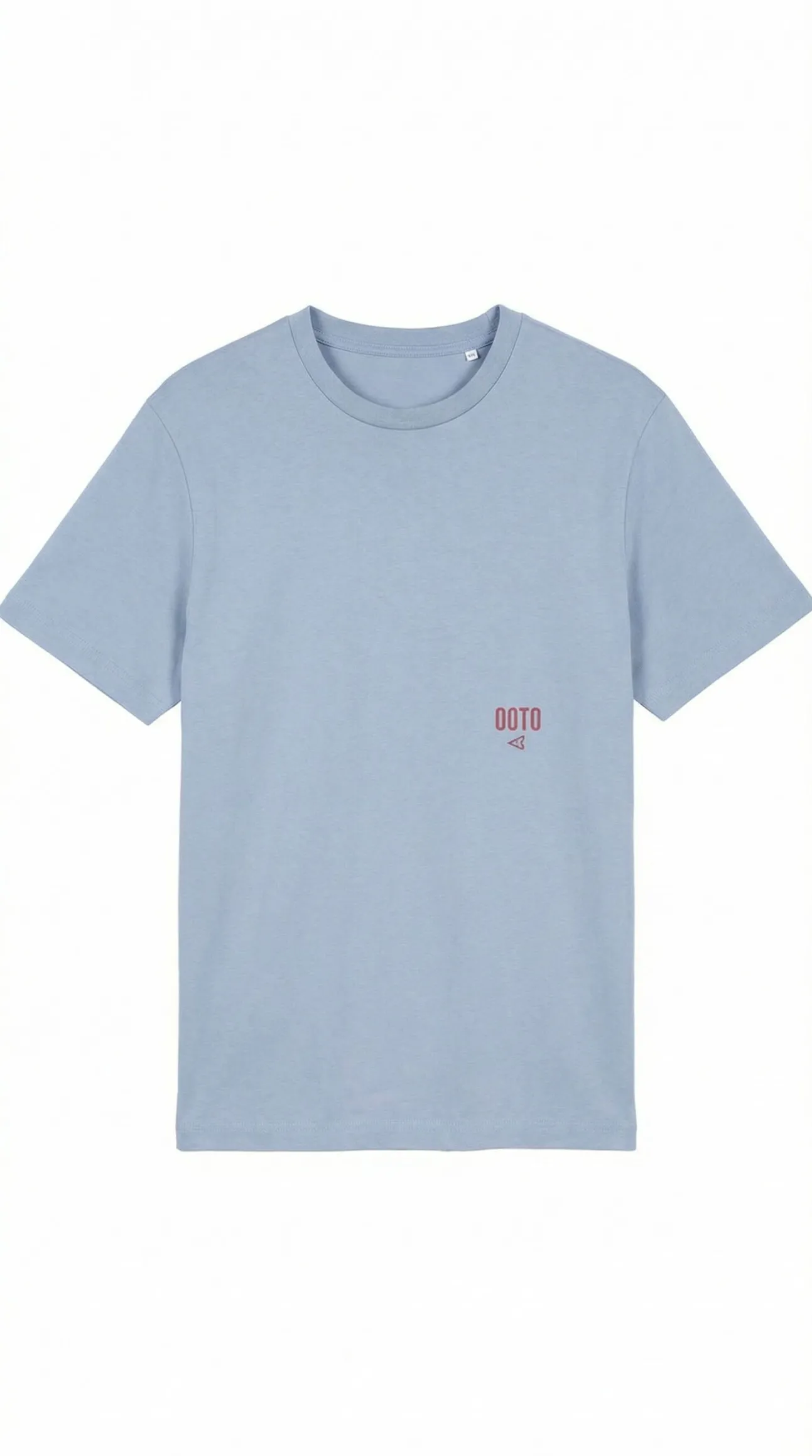 T-shirt lavada com logo
