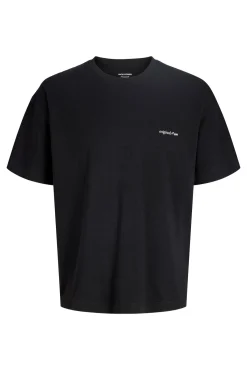 T-shirt loose em algodão