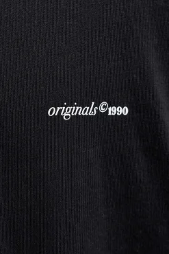 T-shirt loose em algodão