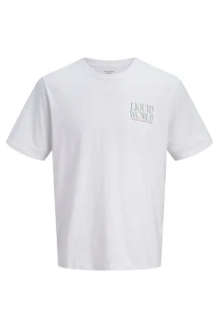 T-shirt loose fit em algodão