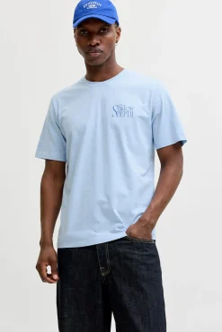 T-shirt loose fit em algodão