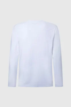 T-shirt manga comprida slim
