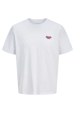 T-shirt manga curta em algodão
