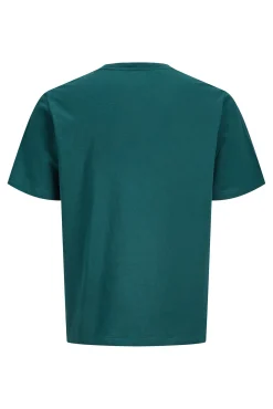 T-shirt manga curta em algodão
