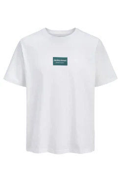 T-shirt manga curta em algodão