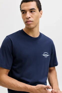 T-shirt manga curta logo