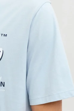 T-shirt manga curta logo