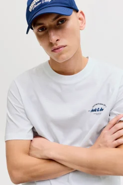 T-shirt manga curta logo