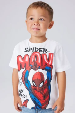 T-shirt manga curta Spiderman